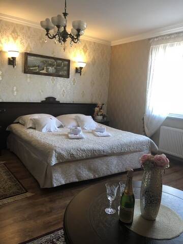 Фото номера Двухместный номер Делюкс с 1 кроватью Отель Oławian Hotel г. Олава 2