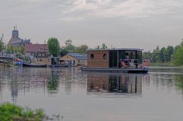 Фото номера Передвижной дом Ботели Houseboats - apartament pływający w Marinie Oława г. Олава 15